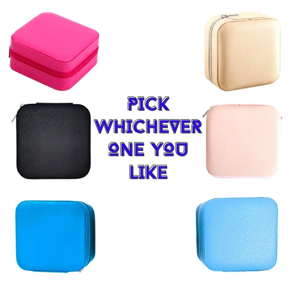 PICK ONE Mini Travel Jewelry Case NWoT